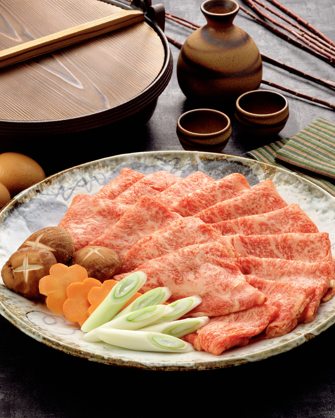 A5 Mt. Fuji Wagyu Beef Topside Round for Sukiyaki