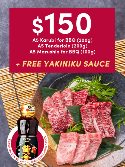 Yakiniku BBQ Bundle for $150